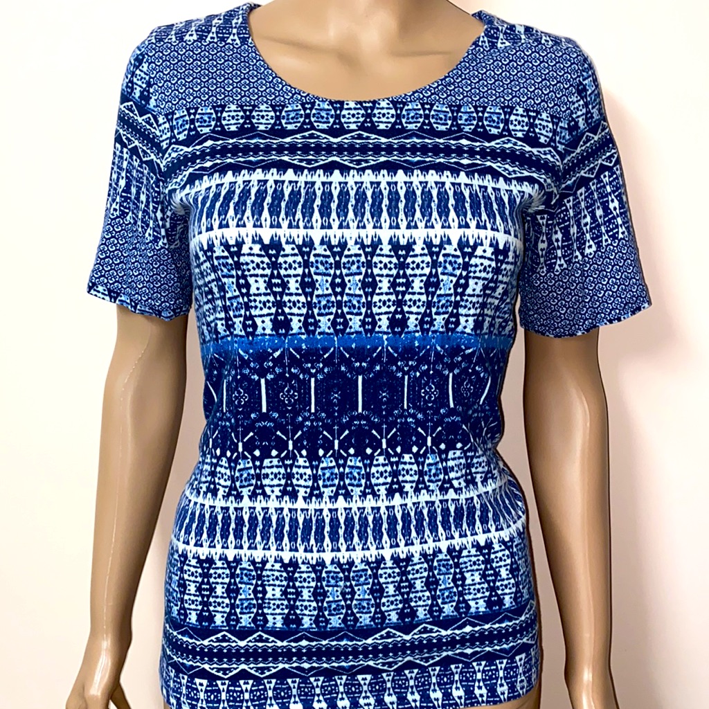 Graphic Pattern Top